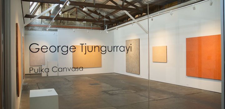 George Tjungurrayi Pulka Canvasa
